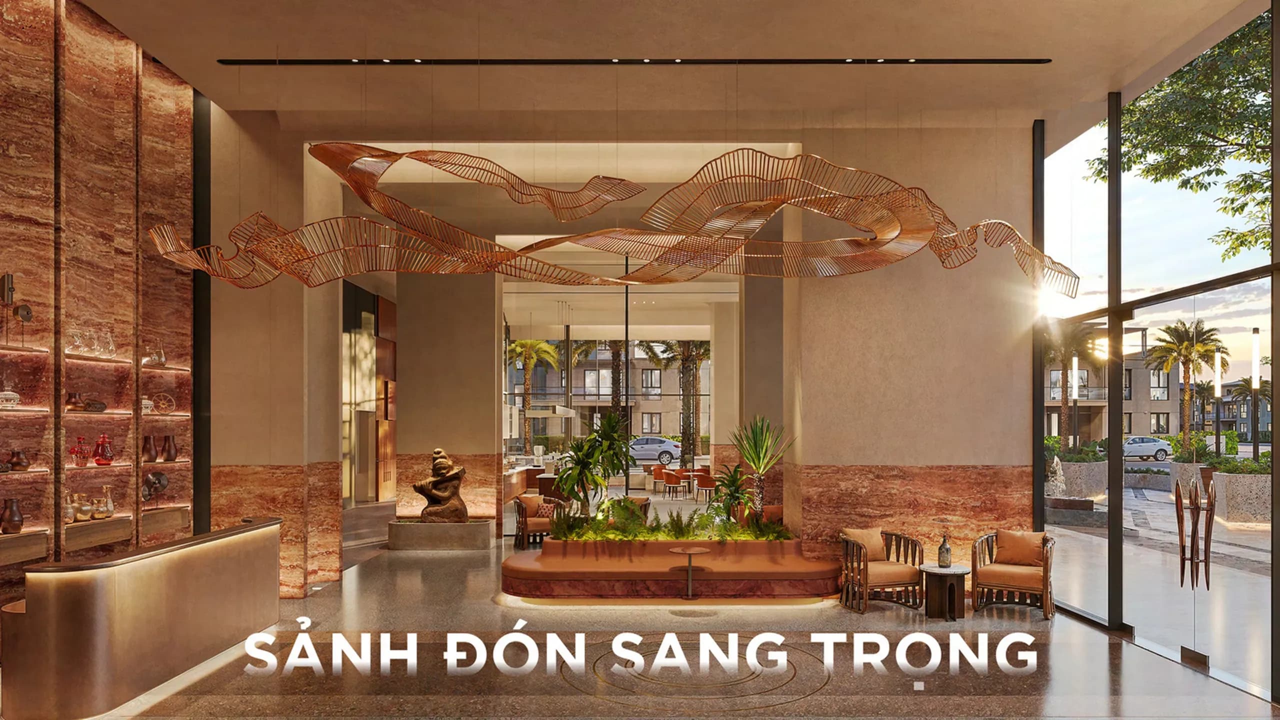 Không gian tầng trệt