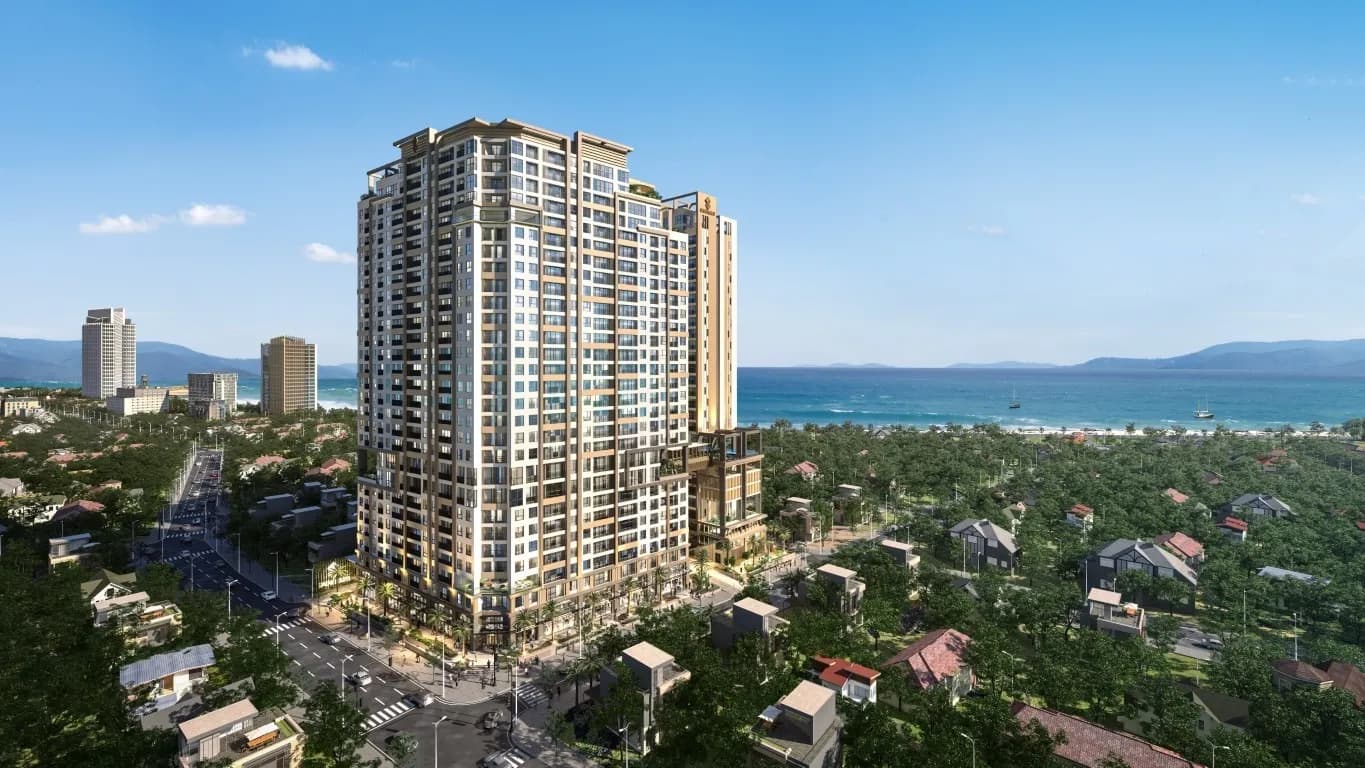 Phối cảnh tòa tháp Simona Heights